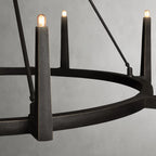 emmet round chandelier