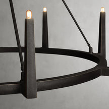 emmet round chandelier