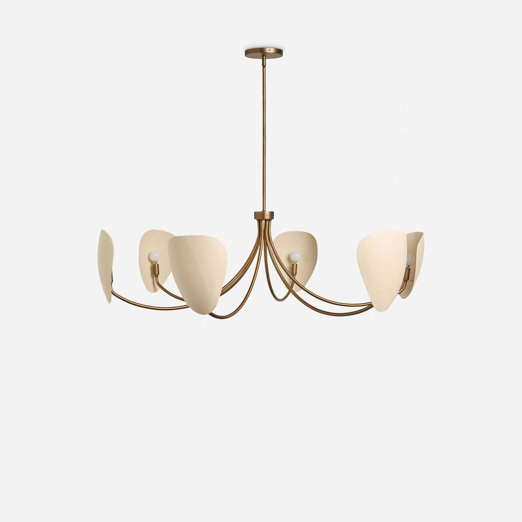 antique brass chandelier