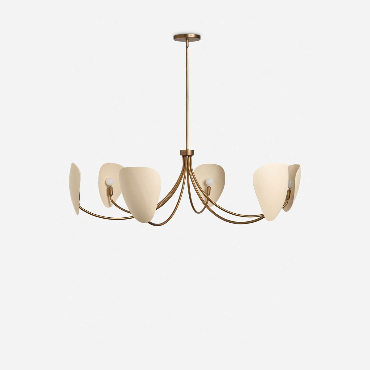 antique brass chandelier