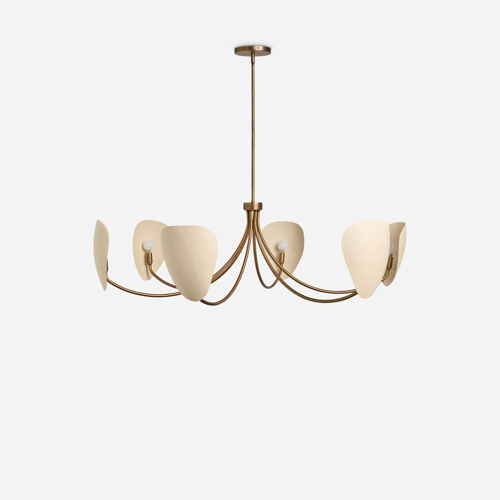 antique brass chandelier