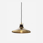 Milivia Clear Glass Dome Pendant Light — Transparent Dome Hanging Light