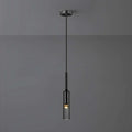 hanging smoky grey lamp