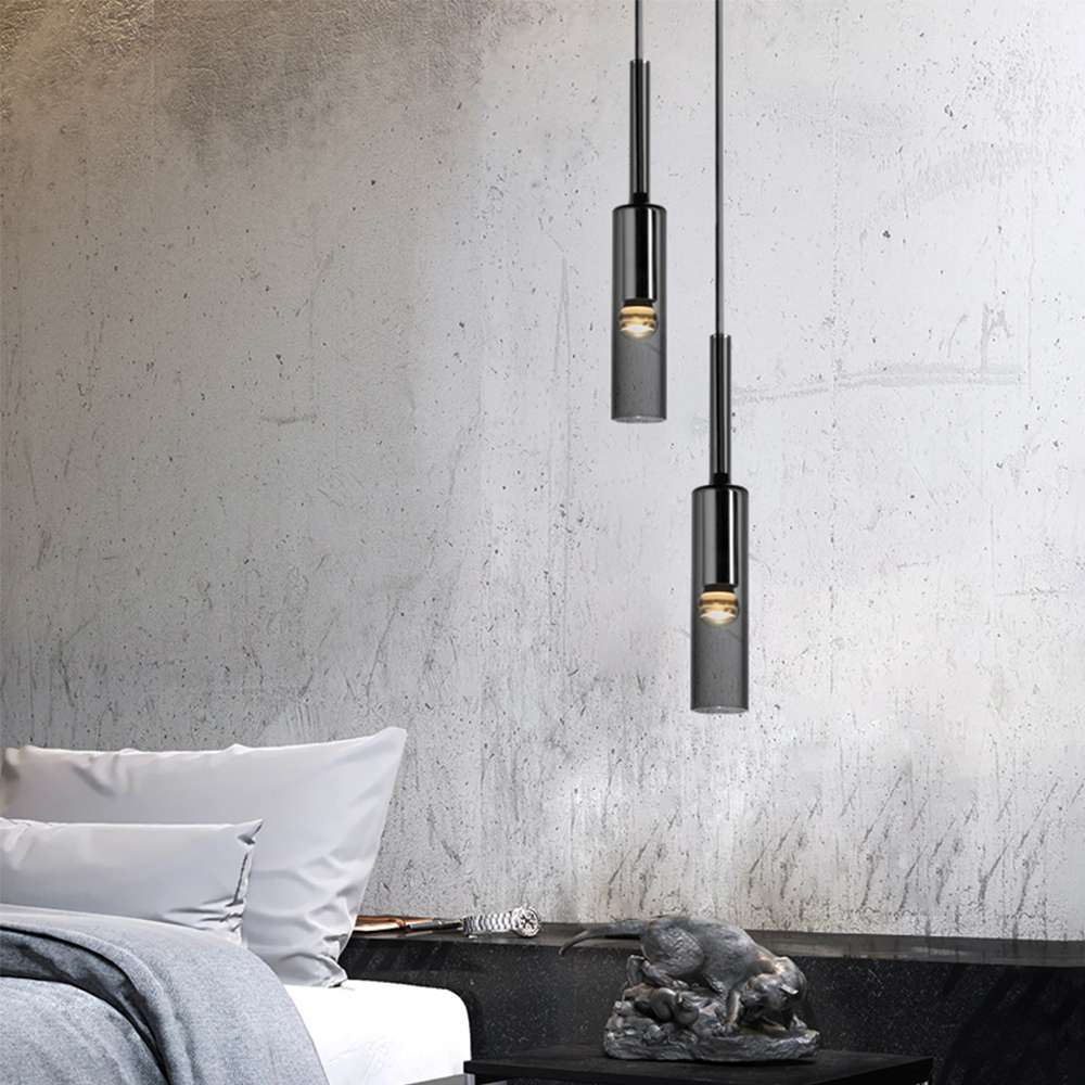 vintage exhaust style pendant lamp