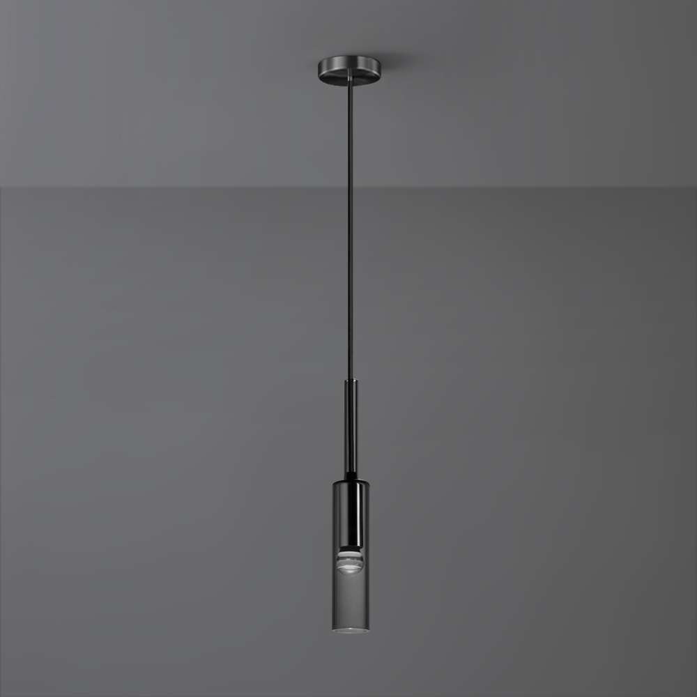 smoky grey pendant lamp