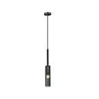 exhaust smoky grey pendant light