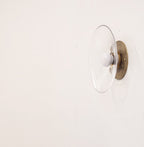 brass wall sconce