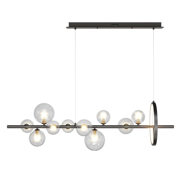 Glass Ball Modern Kitchen Island Lighting – Kitchen Light Fixtures - View 22