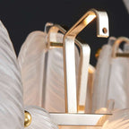 white feather chandelier