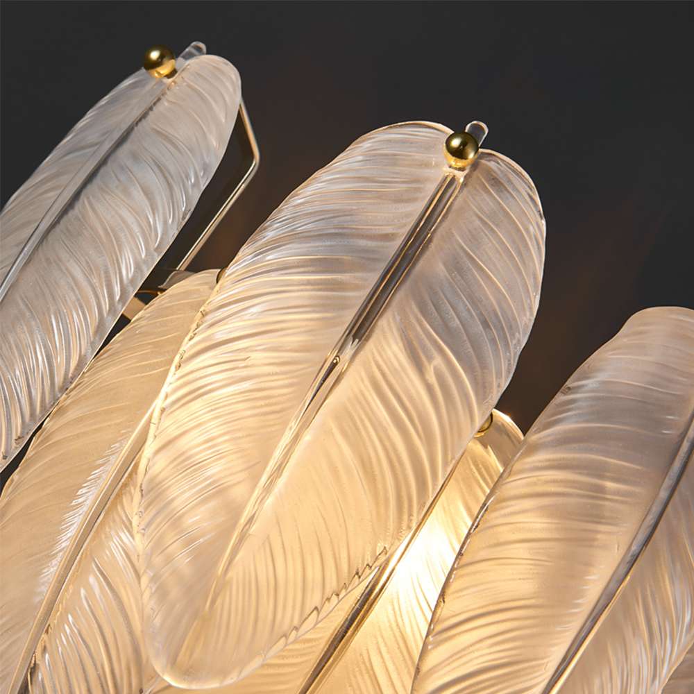 glass wall sconce
