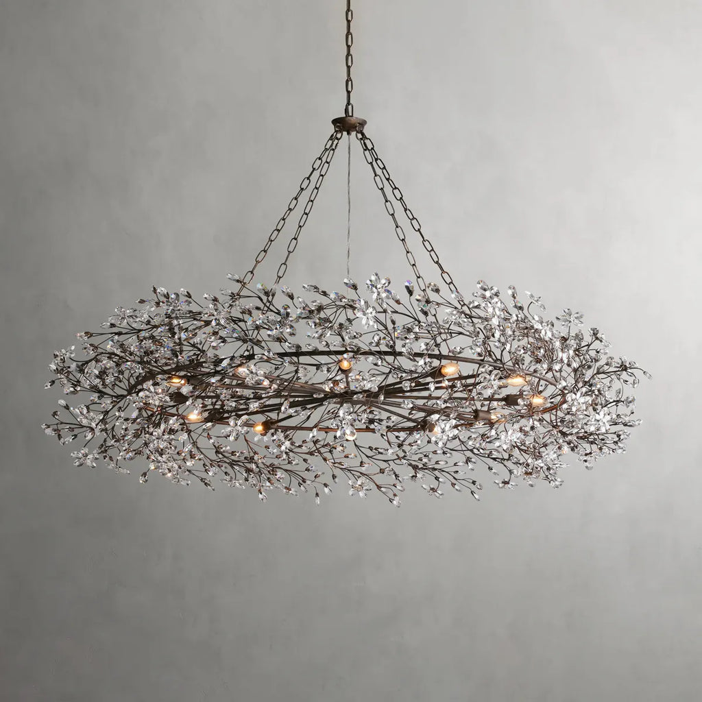 fiore crown chandelier