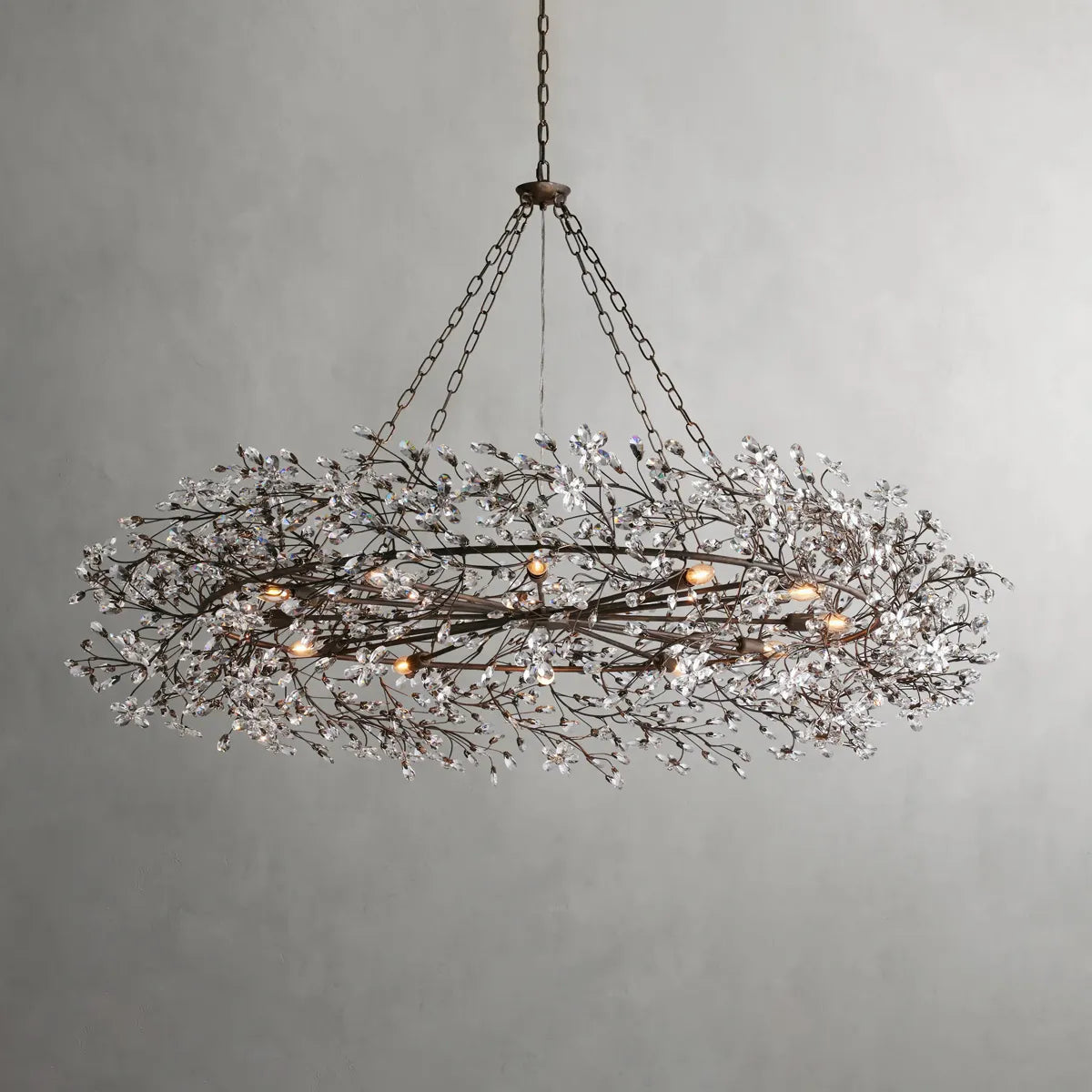 fiore crown chandelier