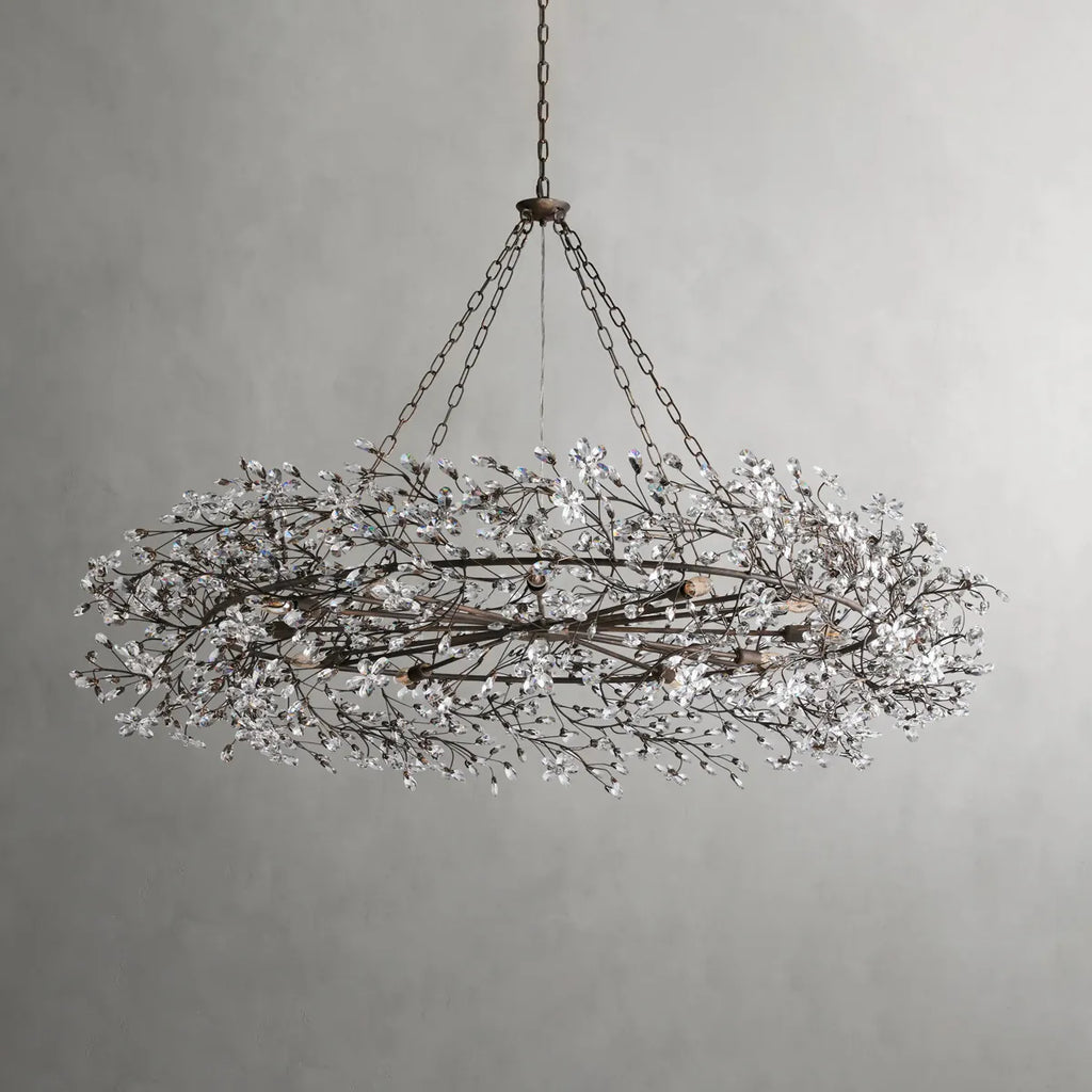 fiore crown chandelier