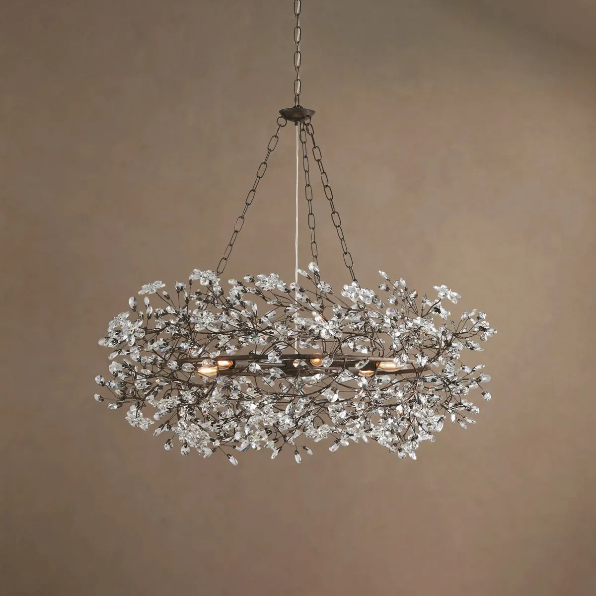 fiore crown chandelier