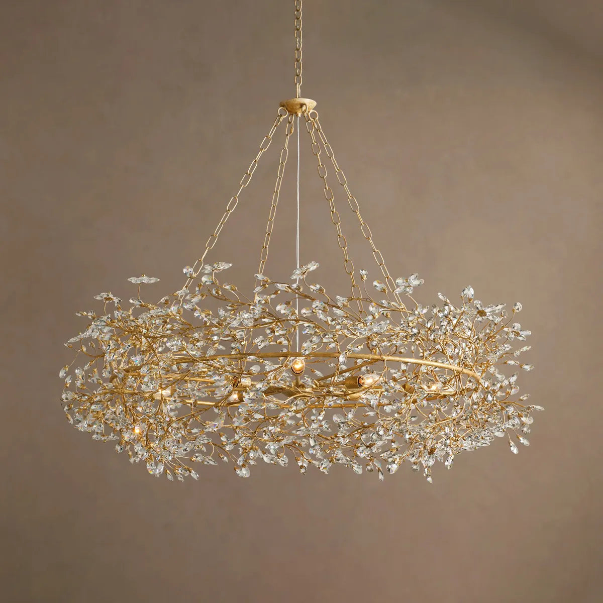 fiore crown chandelier