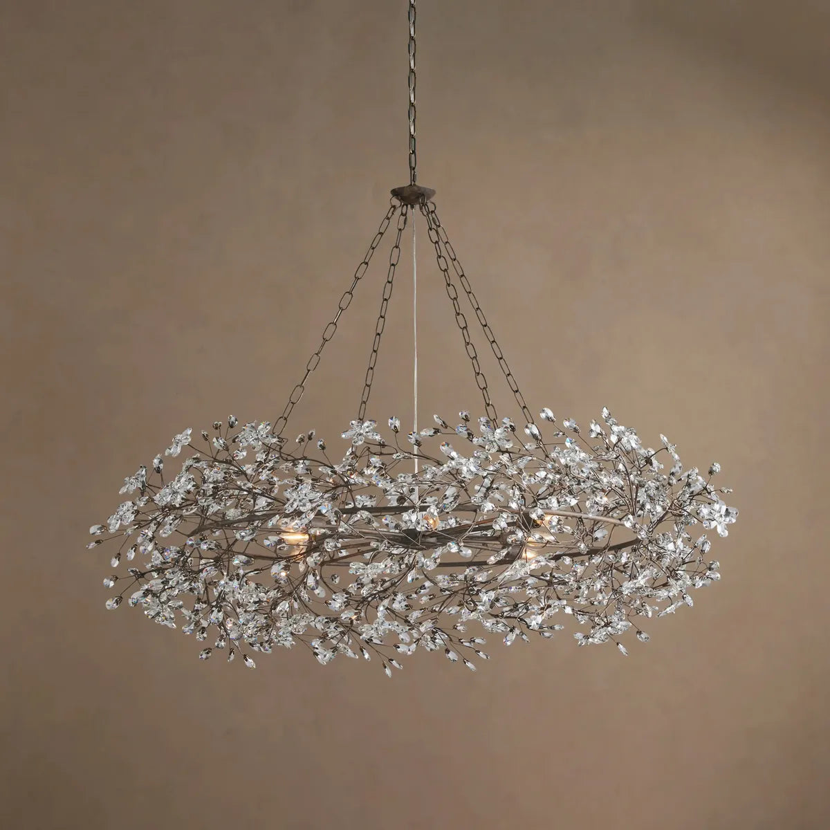 fiore crown chandelier