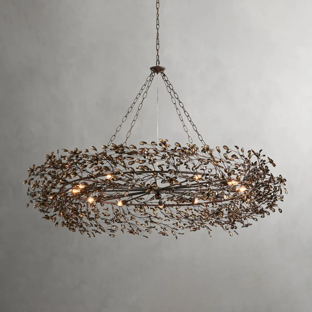 fiore crown chandelier