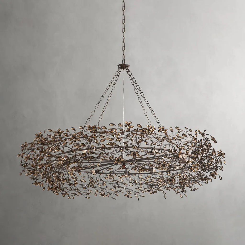 fiore crown chandelier