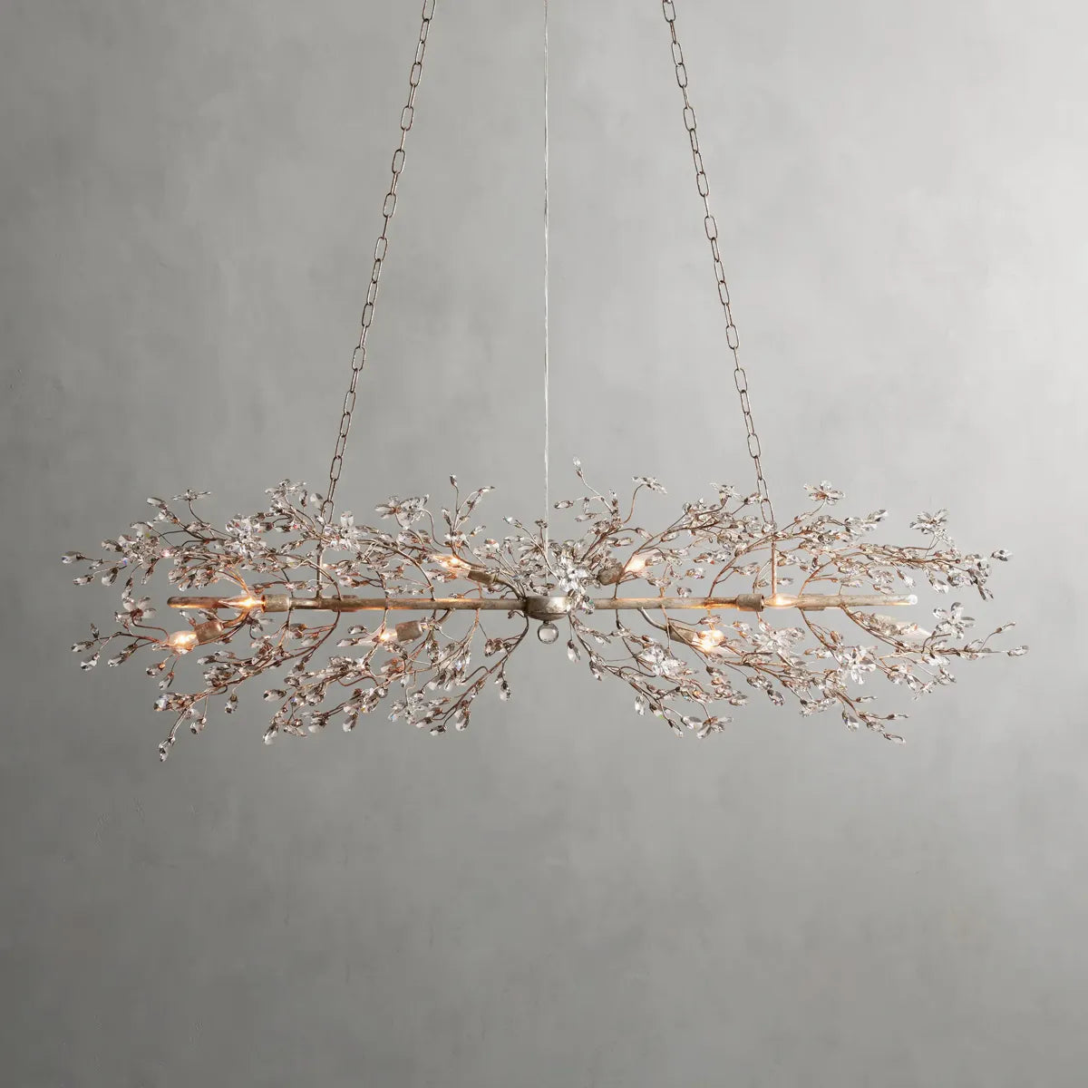 fiore linear chandelier