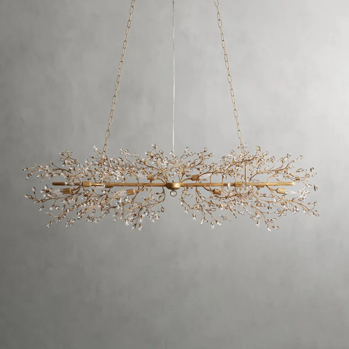 fiore linear chandelier