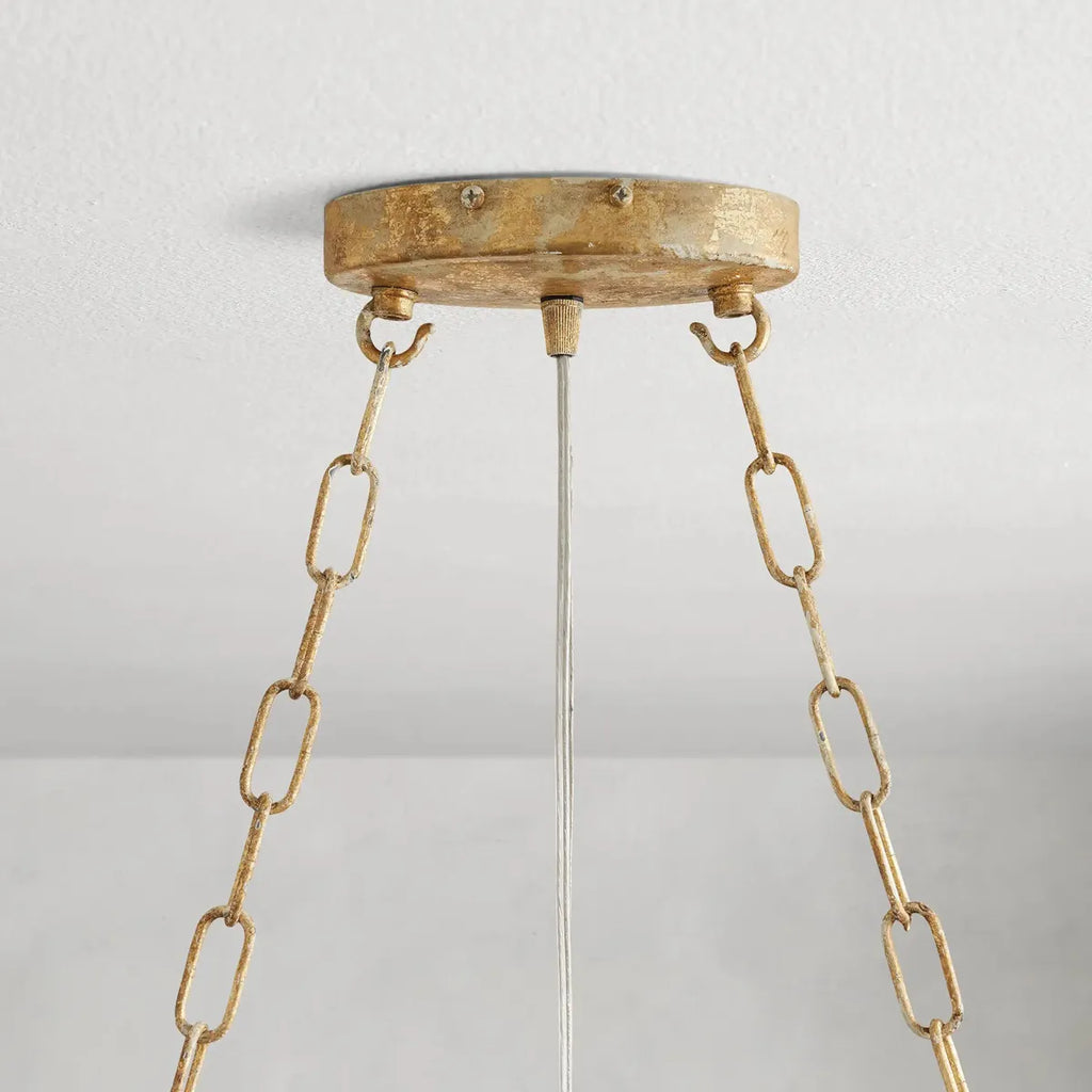 fiore linear chandelier