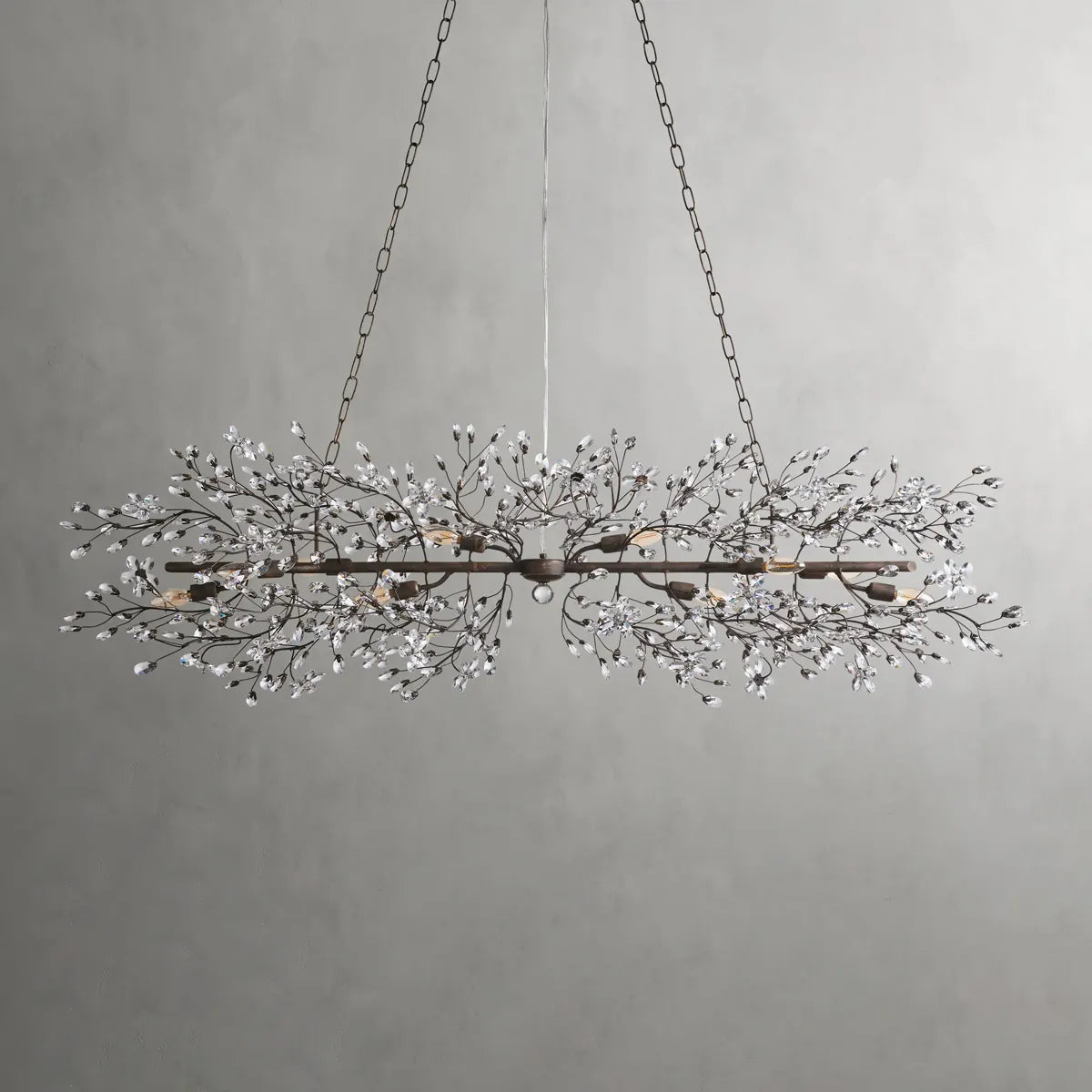 fiore linear chandelier