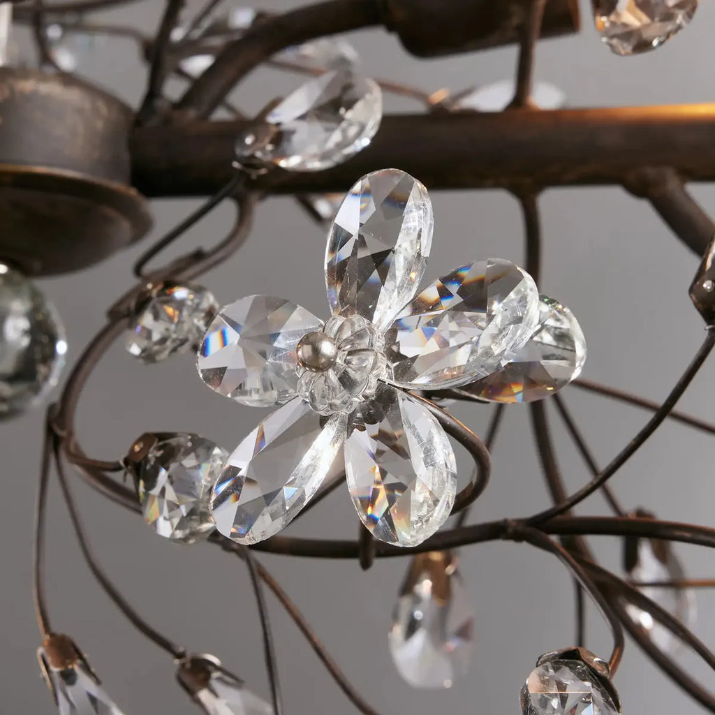 fiore linear chandelier