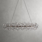 fiore oval chandelier