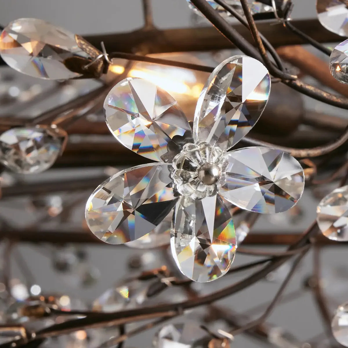 fiore oval chandelier