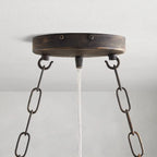 fiore oval chandelier