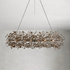 fiore oval chandelier