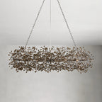 fiore oval chandelier