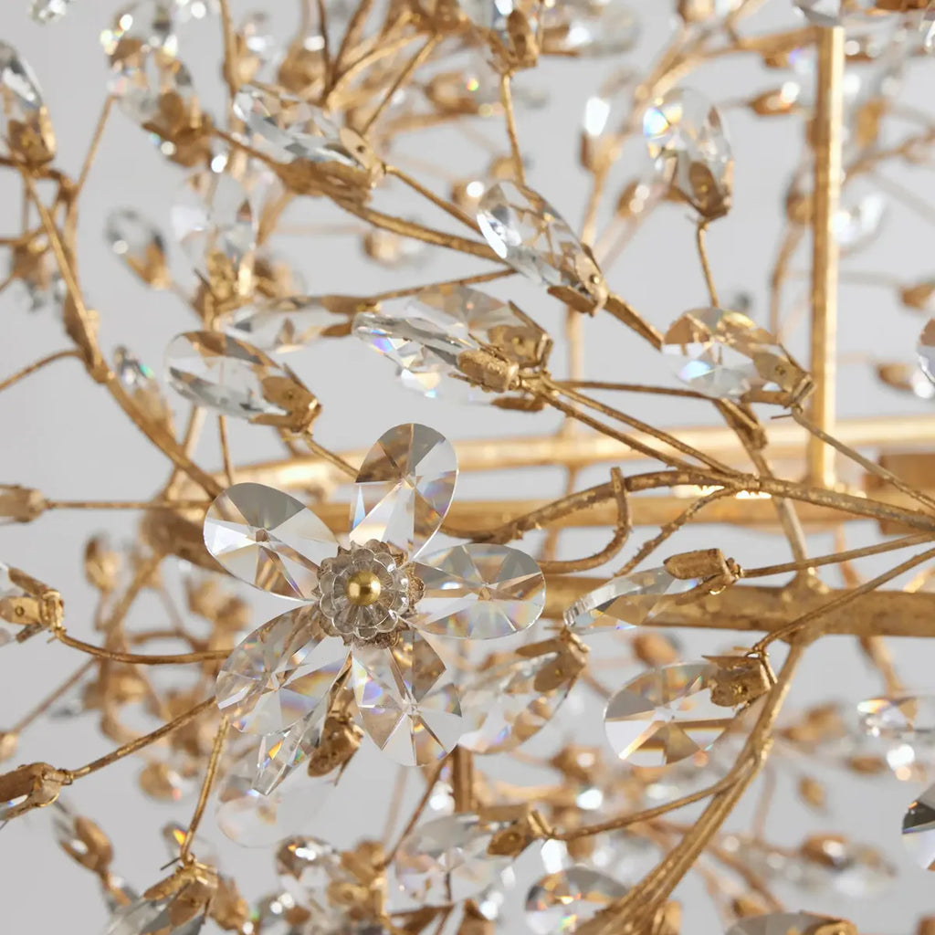 fiore oval chandelier