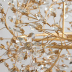 fiore oval chandelier