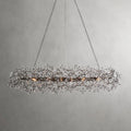 fiore oval chandelier