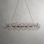 fiore oval chandelier
