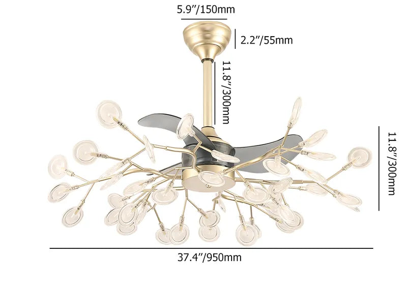 firefly remote control ceiling fan
