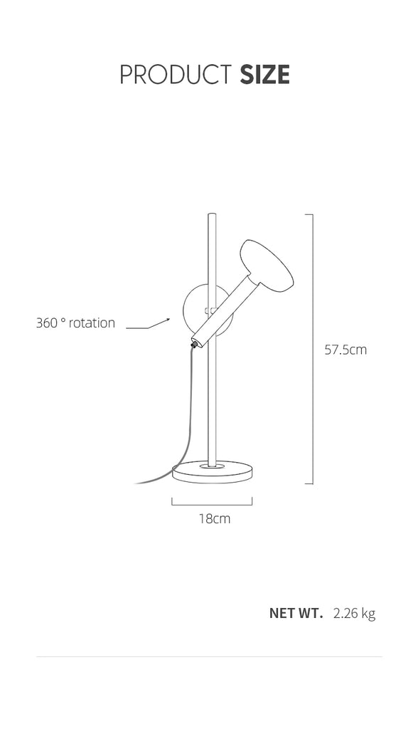 spot light table lamp