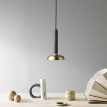 modern copper pendant light