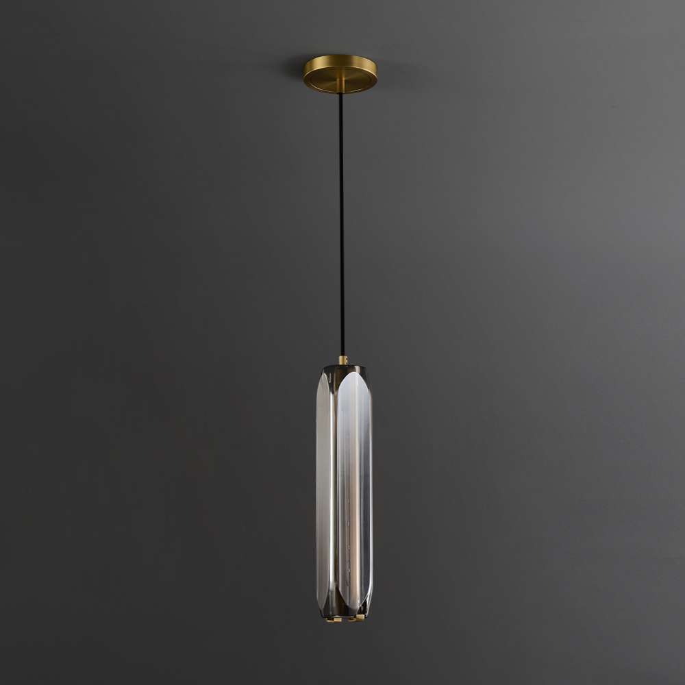 amber shade pendant light