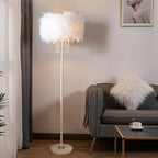 feather shade lamps for bedroom