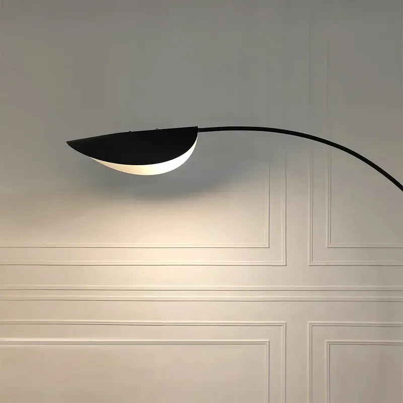 minimalist arc floor lamp