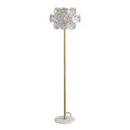 brass clear glass lamp