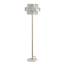 brass clear glass lamp