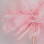 elegant feather floor lamp