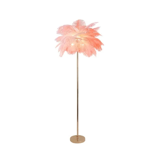 metal floor lamp