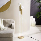 2-light floor lamp
