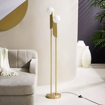 2-light floor lamp