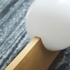 gold opal floor lamp
