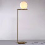 1-arm opal glass lamp